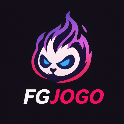 Imagem promocional da FGJOGO mostrando a plataforma e suas vantagens