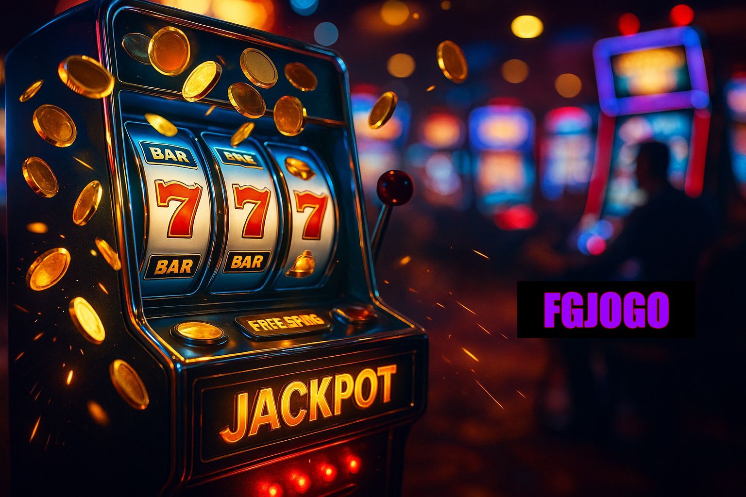 Diversos jogos de caça-níqueis